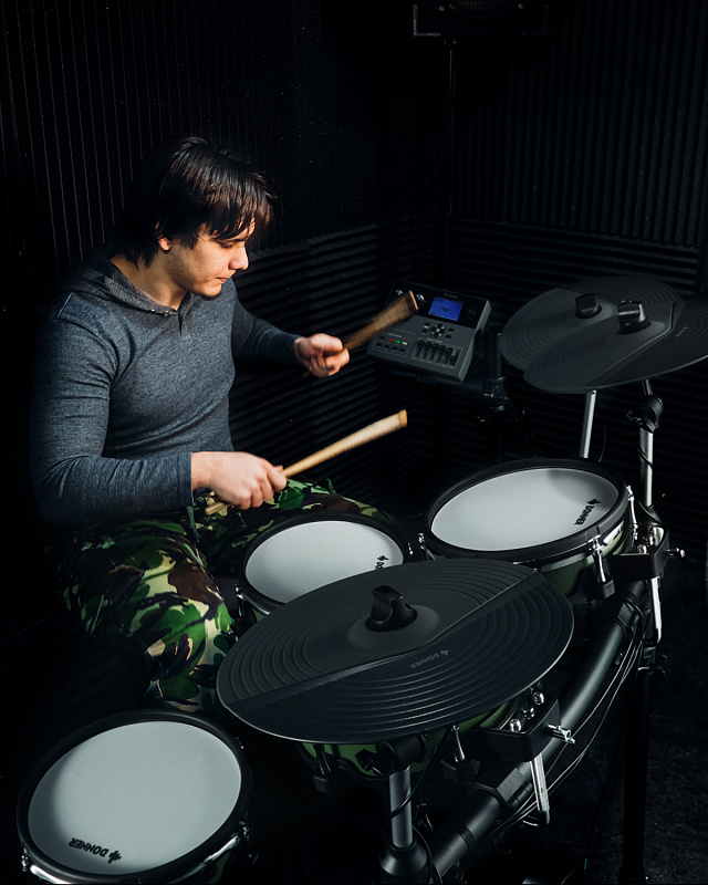 Фото Электронная ударная установка DONNER DED-500 Professional Digital Drum Kits
