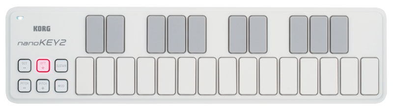 MIDI клавиатура KORG NANOKEY2-WH в магазине Music-Hummer