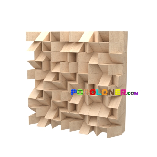 Деревянная акустическая панель — Треугольник в магазине Music-Hummer