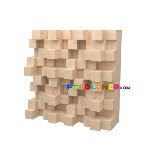 Деревянная акустическая панель — Пиксели в магазине Music-Hummer