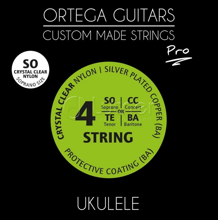 Комплект струн Ortega UKP-SO Pro для укулеле сопрано в магазине Music-Hummer