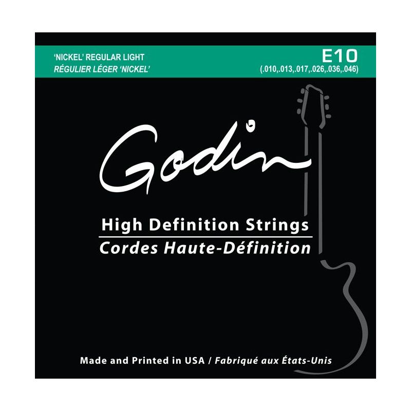 Комплект струн для электрогитары Godin E10 008964 в магазине Music-Hummer