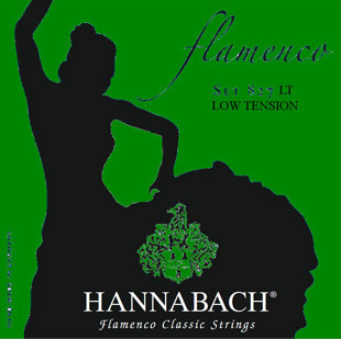 Комплект струн для классической гитары Hannabach 827LT Green FLAMENCO в магазине Music-Hummer