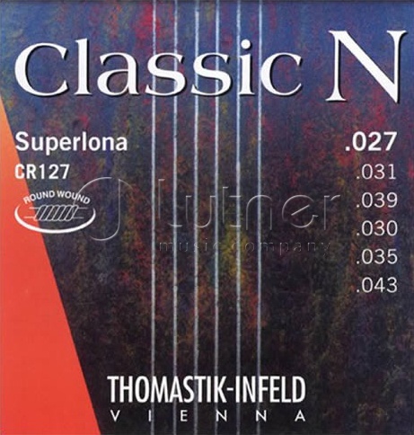 Комплект струн Thomastik CR127 Classic N для акустической гитары в магазине Music-Hummer