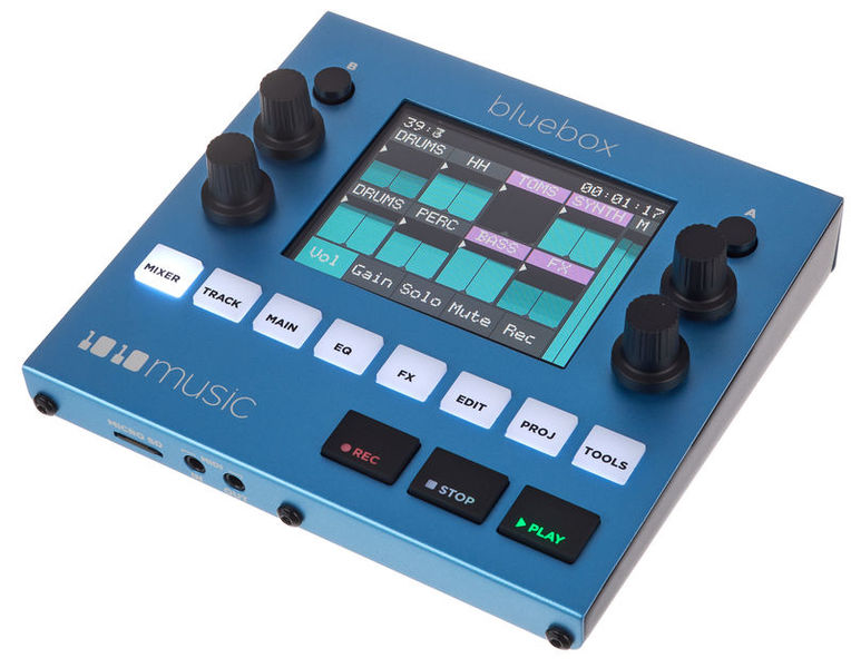 Цифровой микшер 1010Music Bluebox в магазине Music-Hummer