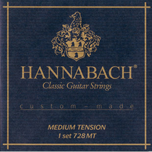 Комплект струн Hannabach 728MT Custom Made Black в магазине Music-Hummer