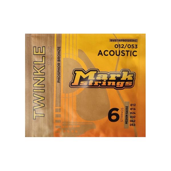 Струны Markbass Twinkle Series DV6TWPB01253AC в магазине Music-Hummer