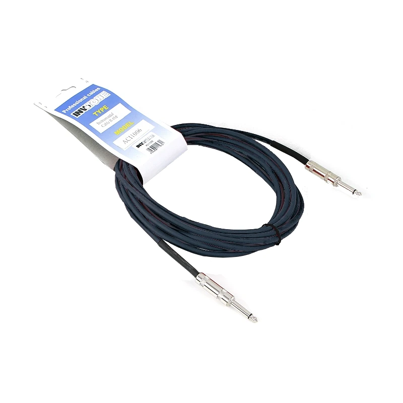 Инструментальный кабель INVOTONE ACI1006/BK в магазине Music-Hummer