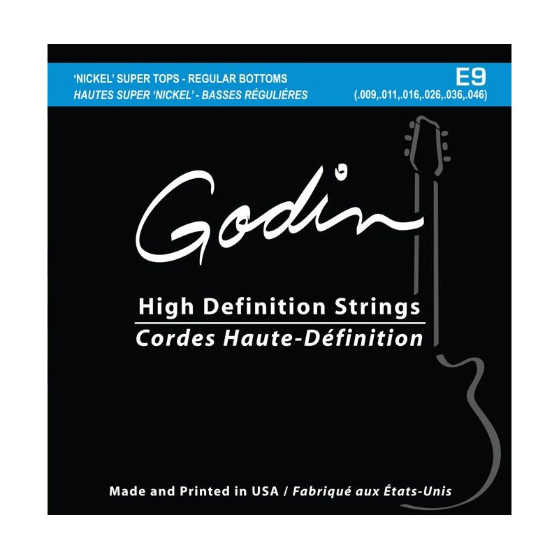 Комплект струн для электрогитары Godin E9 008971 в магазине Music-Hummer