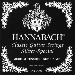Комплект струн Hannabach 815MT Black SILVER SPECIAL в магазине Music-Hummer