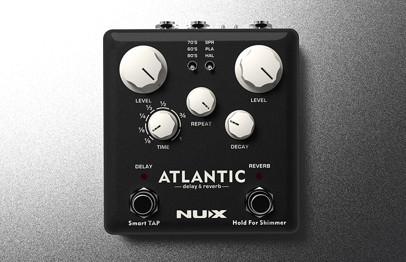 Педаль эффектов Nux Cherub NDR-5 Atlantic Delay & Reverb в магазине Music-Hummer