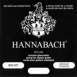 Комплект струн Hannabach 800MT Black SILVER PLATED в магазине Music-Hummer