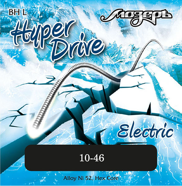 Комплект струн для электрогитары Мозеръ BH-L Hyper Drive в магазине Music-Hummer