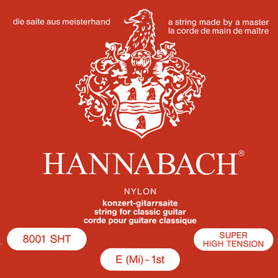 Комплект струн Hannabach 800SHT Red SILVER PLATED в магазине Music-Hummer