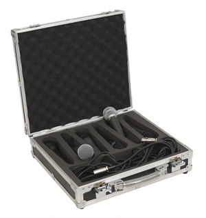 Rockcase RC23206B SALE  кейс из фанеры для 6-ти микрофонов и коммутации, усиленный в магазине Music-Hummer