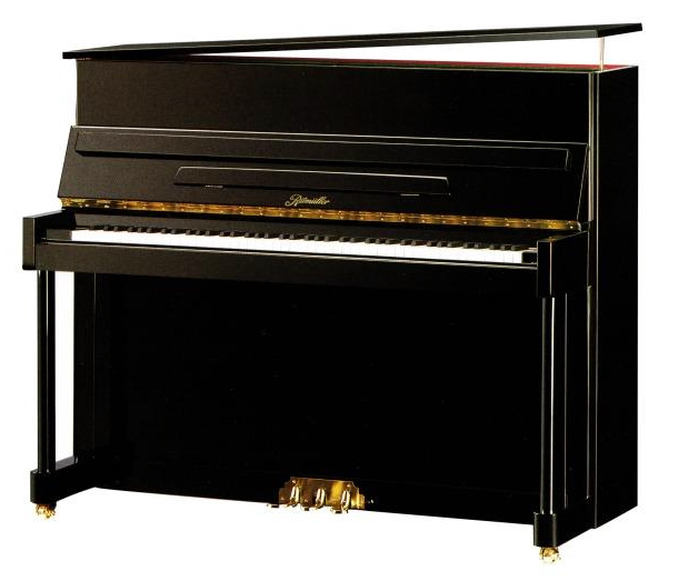 Пианино Ritmuller UP118R2, черный в магазине Music-Hummer