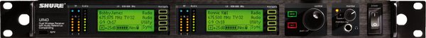 Приемник SHURE UR4D+ J5E 578 - 638 MHz в магазине Music-Hummer
