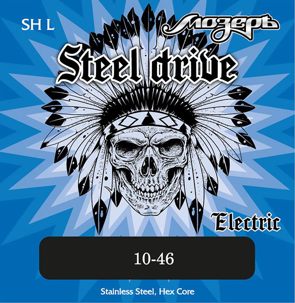 Комплект струн для электрогитары Мозеръ SH-L Steel Drive в магазине Music-Hummer