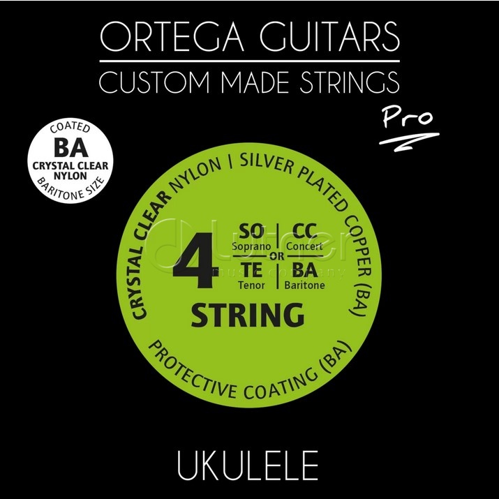 Комплект струн Ortega UKP-BA Pro для укулеле баритон в магазине Music-Hummer