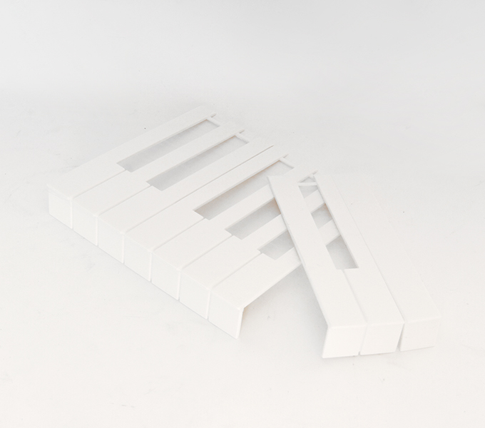 Накладка белая клавиша для пианино Wendl&Lung WL017 в магазине Music-Hummer