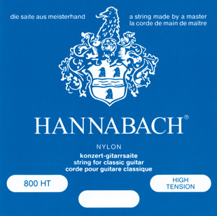 Комплект струн Hannabach 800HT Blue SILVER PLATED в магазине Music-Hummer