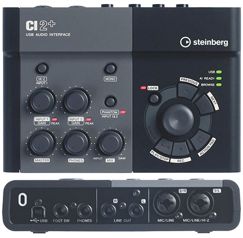 Steinberg CI2+ Pro Kit аудио интерфейс CI2 с программным обеспечением в магазине Music-Hummer