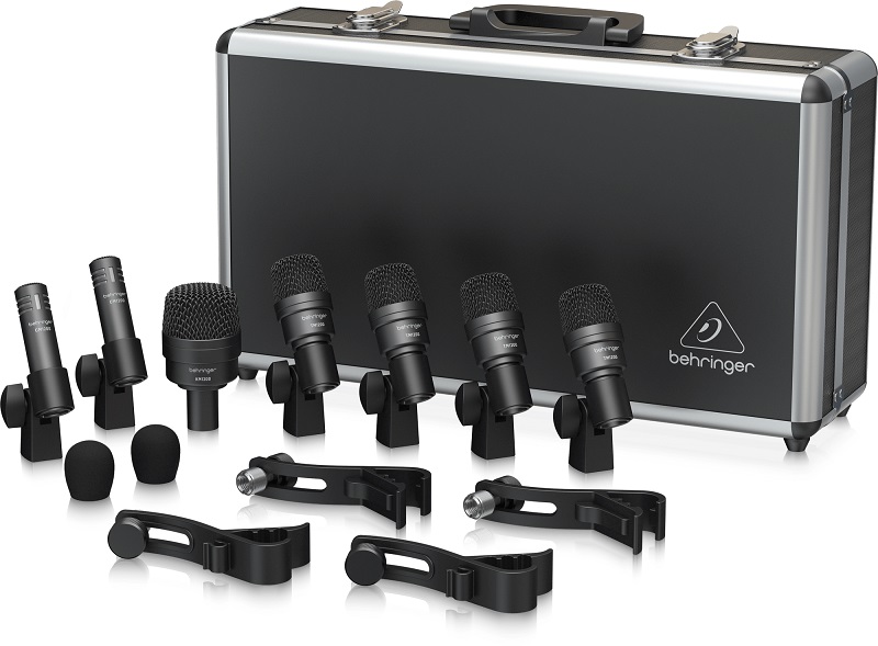 Комплект из 7 микрофонов для ударной установки BEHRINGER BC1200 в магазине Music-Hummer