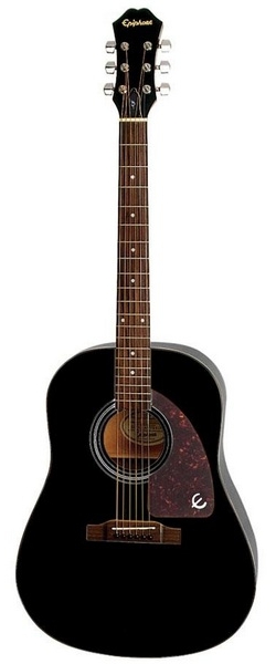 Акустическая гитара EPIPHONE LIMITED EDITION AJ-150 EBONY в магазине Music-Hummer