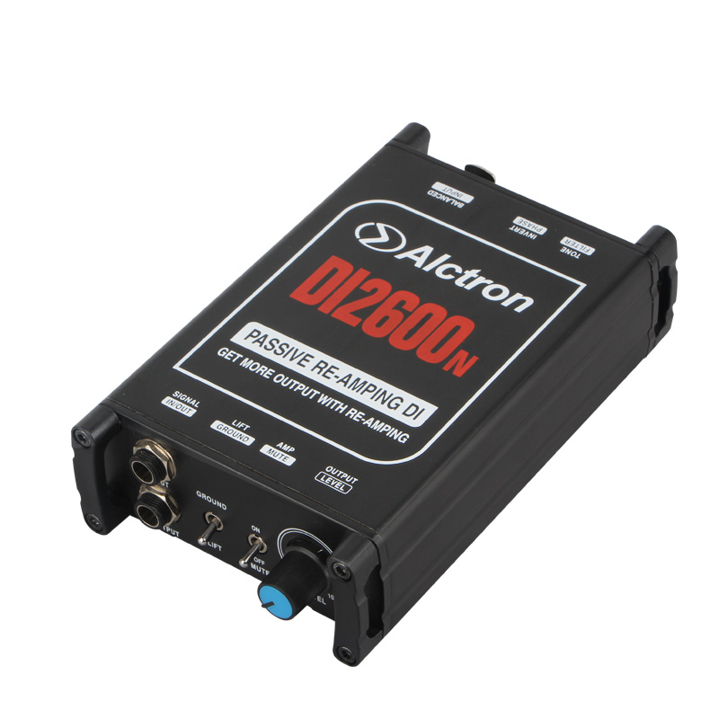 Преобразователь акустического сигнала Alctron DI2600N D.I. Box, пассивный в магазине Music-Hummer