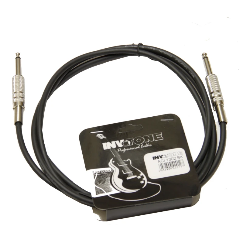 Инструментальный кабель INVOTONE ACI1302/BK в магазине Music-Hummer