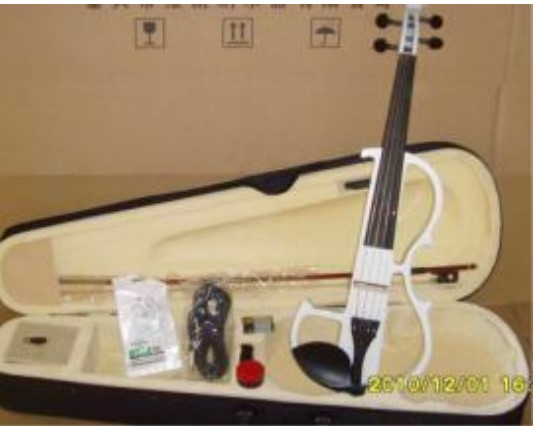 HVE/HVE-06A Электроскрипка, с футляром и смычком, Foix в магазине Music-Hummer