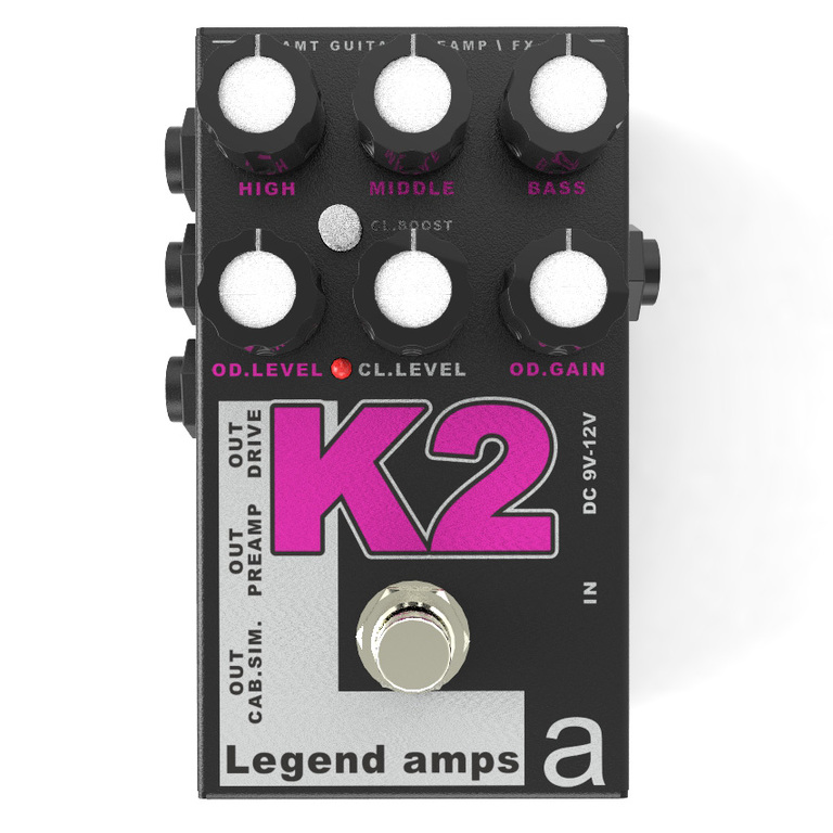 Гитарный предусилитель AMT Electronics K-2 Legend Amps 2 в магазине Music-Hummer