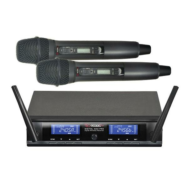 Микрофонная цифровая (2.4 МГц) радиосистема VOLTA DIGITAL 0202 PRO в магазине Music-Hummer