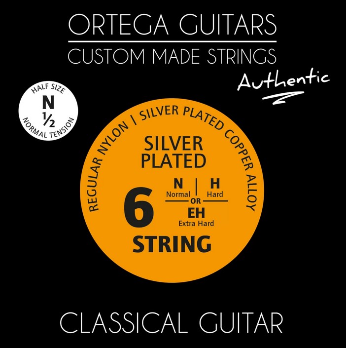 Комплект струн для классической гитары Ortega NYA12N Authentic в магазине Music-Hummer