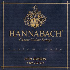 Комплект струн Hannabach 728HT Custom Made Blue