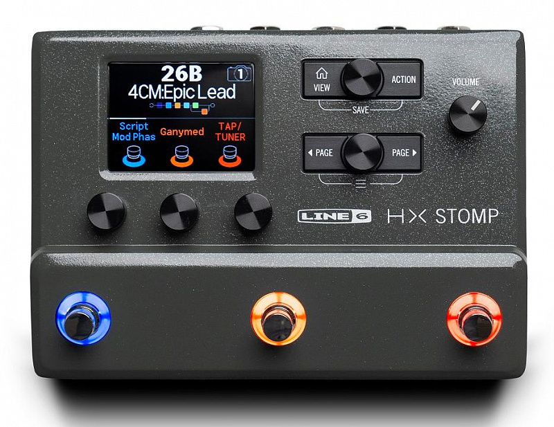 Гитарный процессор эффектов LINE 6 HX Stomp Limited Edition Gray в магазине Music-Hummer