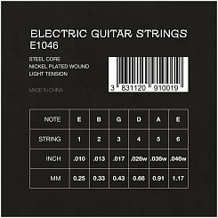 Струны для электрогитары VESTON E 1046