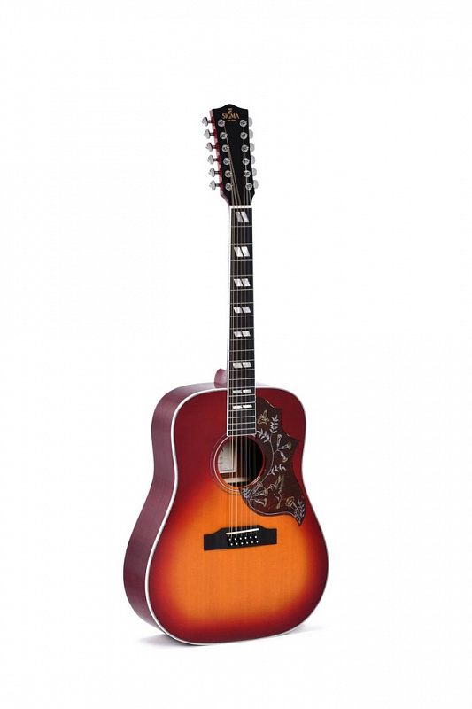 Гитара Sigma DM12-SG5, с чехлом в магазине Music-Hummer