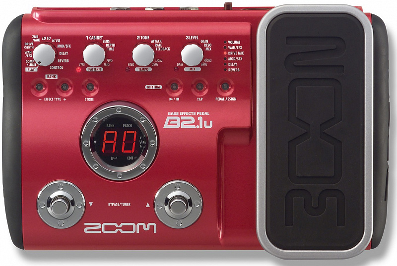 ZOOM B2.1u Басовый процессор эффектов в магазине Music-Hummer