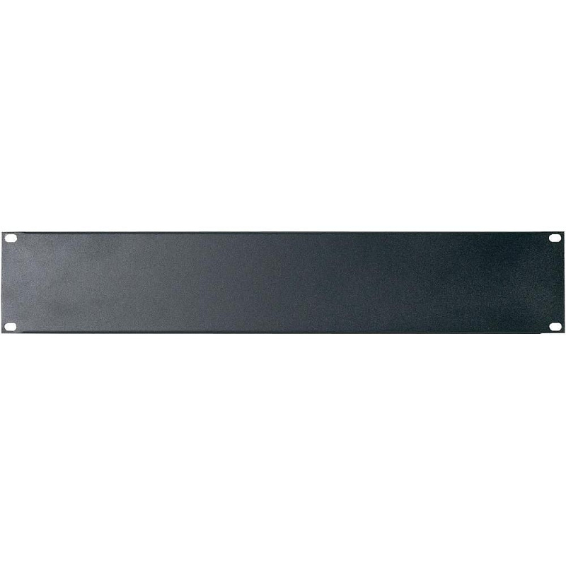 NordFolk NRP-2U  рэковая панель, 2U, сталь, черный в магазине Music-Hummer