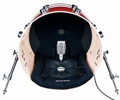 Rockbag RB22181B  подушка для бас-барабана с держателем для микрофона