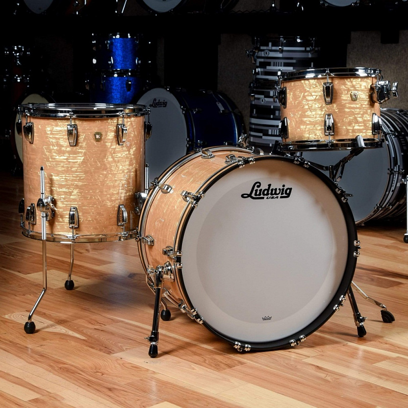 Комплект барабанов Ludwig LLC54023LXAO Legacy Mahogany Downbeat  в магазине Music-Hummer