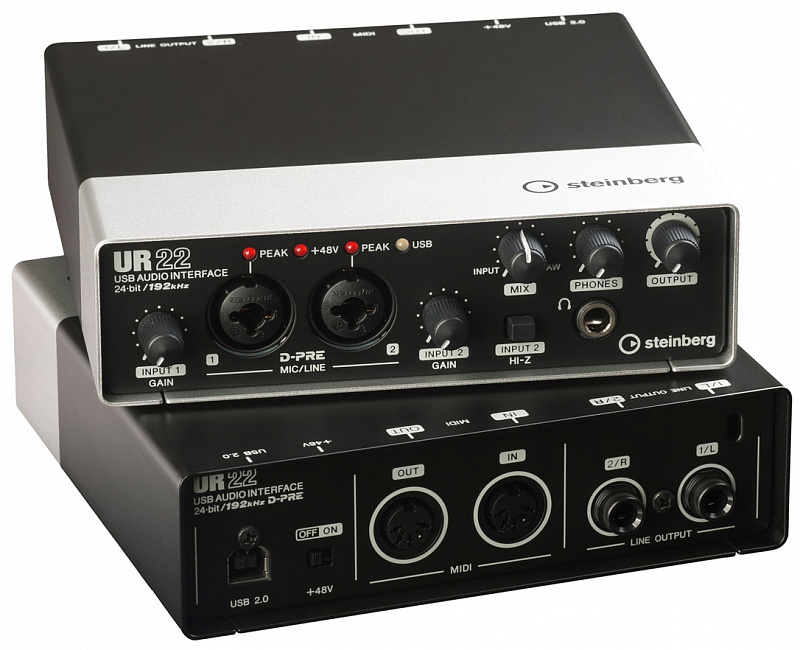 Steinberg UR22 звуковой аудиоинтерфейс в магазине Music-Hummer