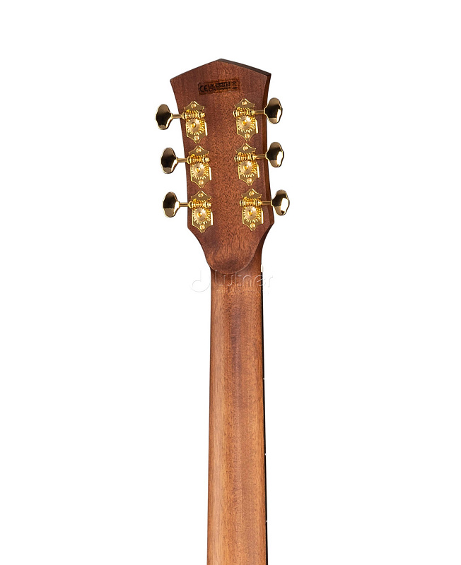 Gold-OC6-WCASE-NAT Электро-акустическая гитара, с вырезом, цвет натуральный, с чехлом, Cort в магазине Music-Hummer