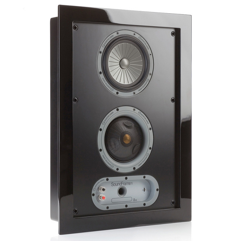 Monitor Audio Soundframe 1 On Wall Black в магазине Music-Hummer