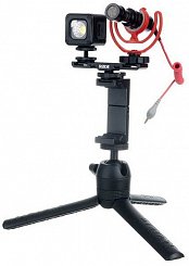 Комплект RODE Vlogger Kit Universal ORANGE c оранжевой меховой ветрозащитой