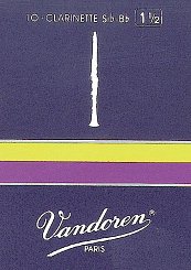 Vandoren CR113  трости для кларнета Eb , традиционные (синяя пачка), №3, (упаковка 10 шт. )