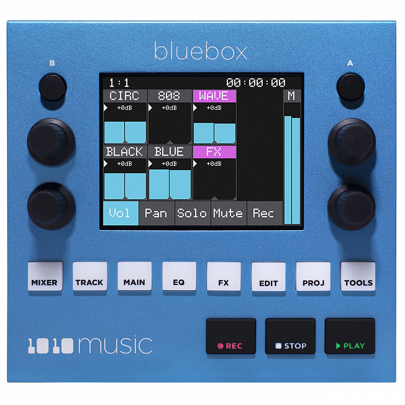 Цифровой микшер 1010Music Bluebox в магазине Music-Hummer