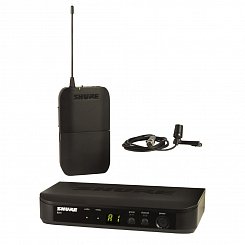 SHURE BLX14RE/CVL K3E 606-636 MHz радиосистема c петличным микрофоном CVL, крепление в рэк в комплекте
