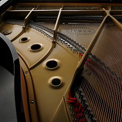 Kawai GL50 M/ PEP рояль, длина 188 см, цвет черный полированный, банкетка в комплекте, Япония